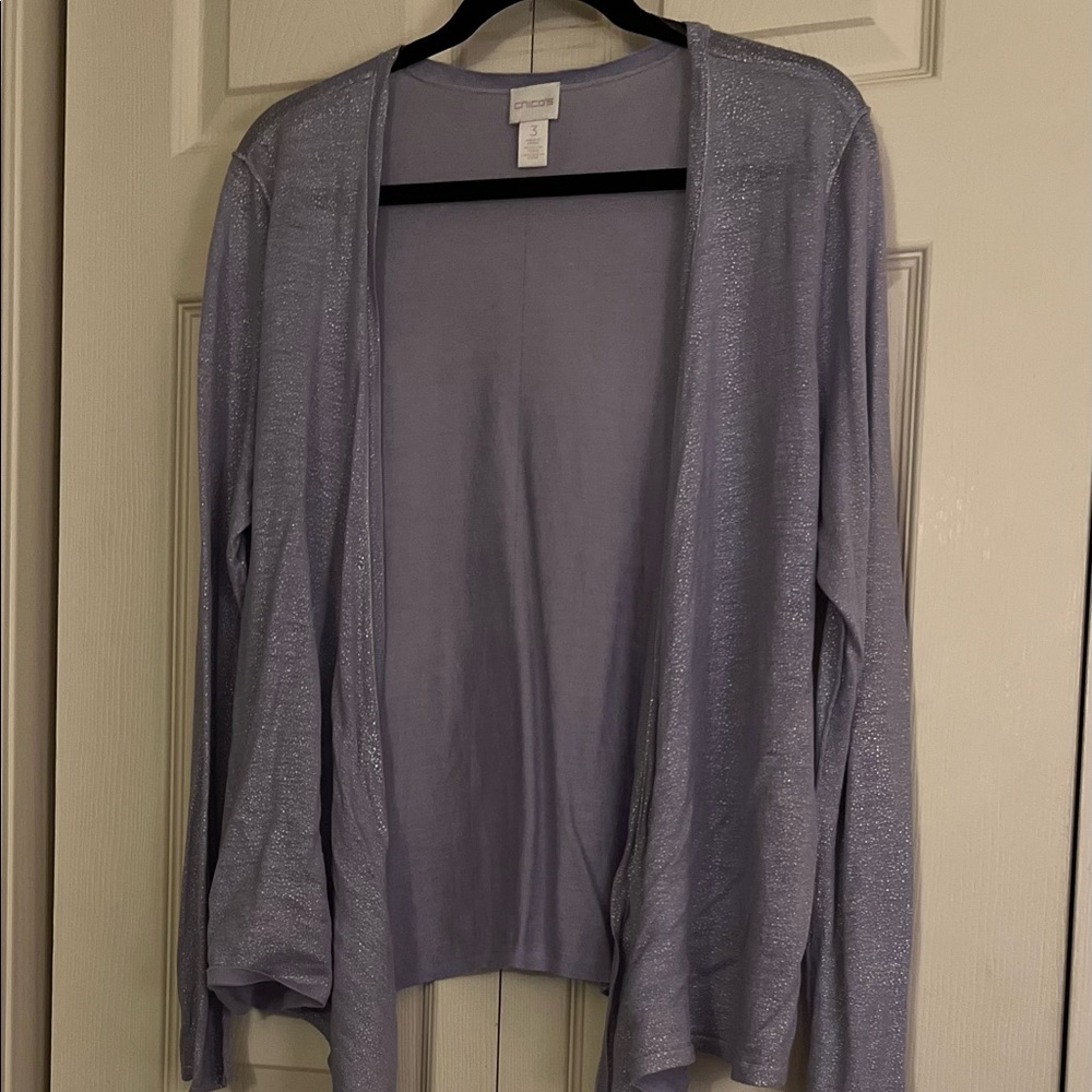 Chicos Light Purple Suéter